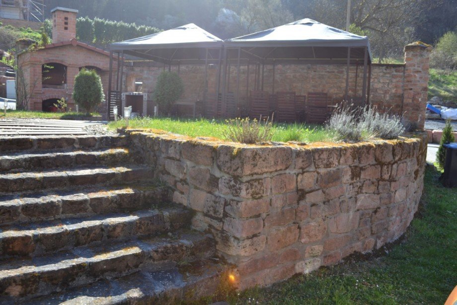 In den Garten Doppelhaush�lfte Leidersbach / Ebersbach