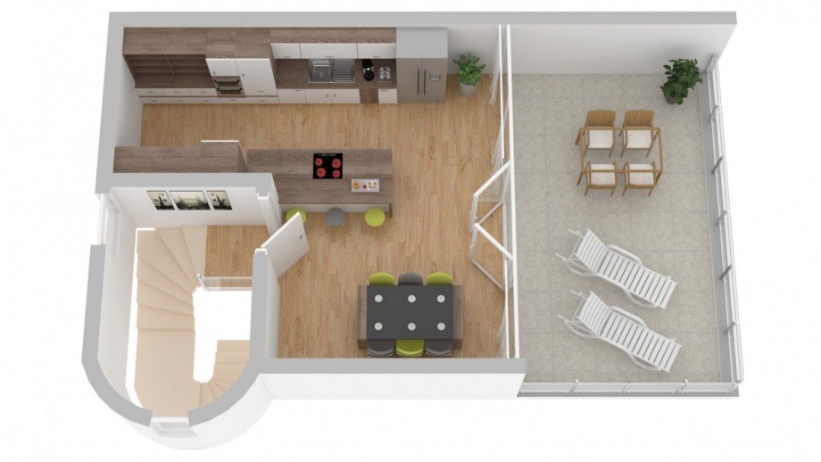 Grundriss DG Doppelhaush�lfte R�dermark