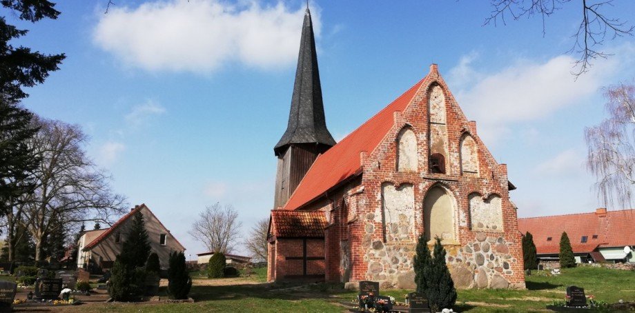 Aus dem Ort Grundst�ck Burow / Weltzin
