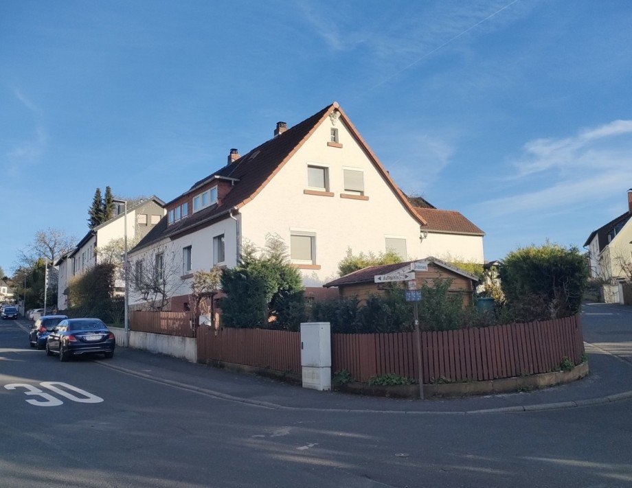 Front Doppelhaush�lfte Aschaffenburg