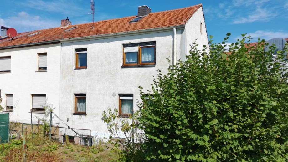 Gartenansicht Reiheneckhaus Aschaffenburg / Nilkheim