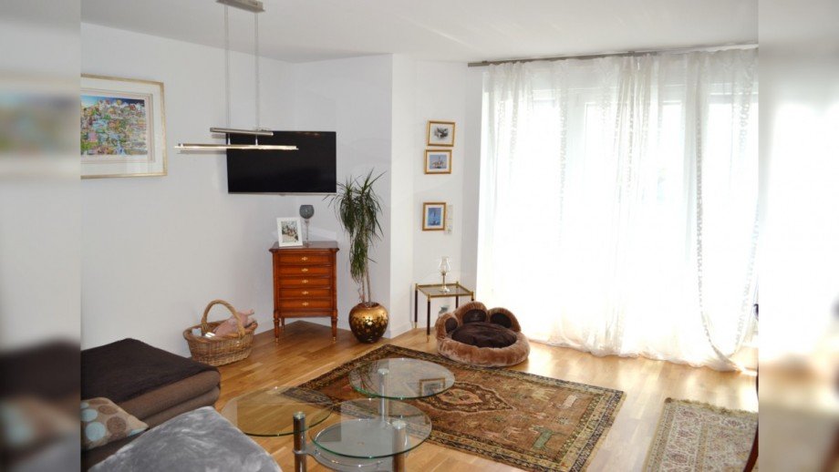 Wohnzimmer Doppelhaush�lfte R�dermark