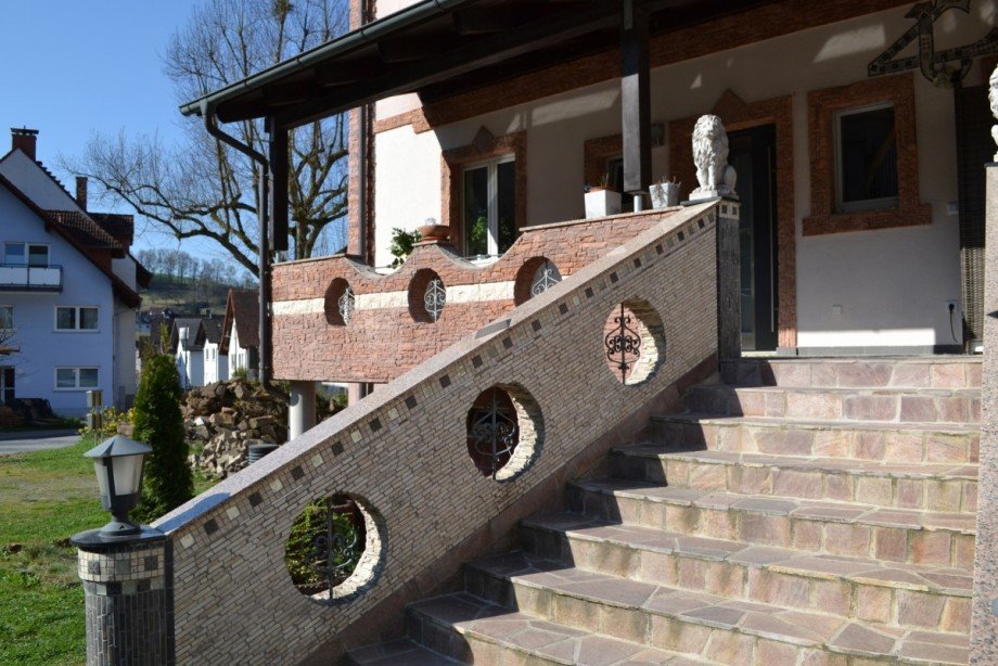 Zugang Doppelhaush�lfte Leidersbach / Ebersbach