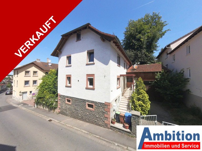 Titelbild Verkauft Aschaffenburg - Gailbach Einfamilienhaus VERKAUFT - Freistehendes Ein-/Zweifamilienhaus mit Scheune/Garage