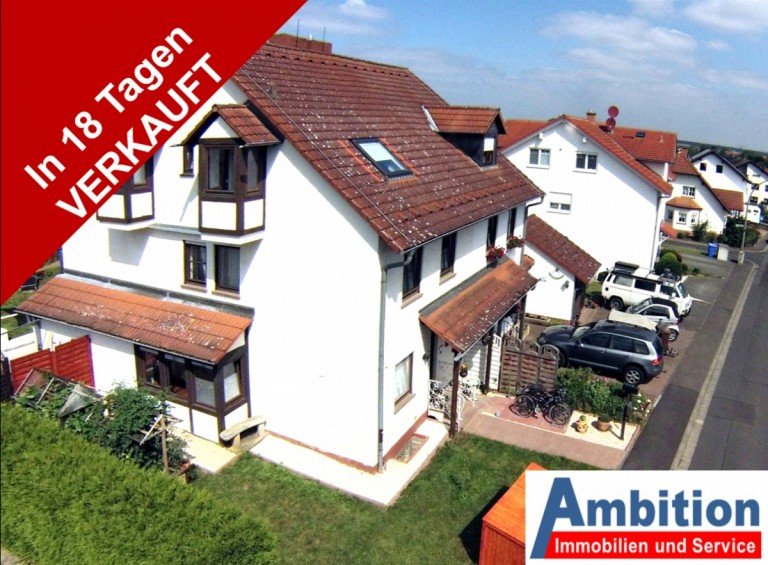 Verkauft Gro�ostheim Doppelhaush�lfte VERKAUFT In 18 Tagen - Ein Traum vom Wohnen - Familienfreundliche DHH - Ruhige Lage - Toller Garten - Garage