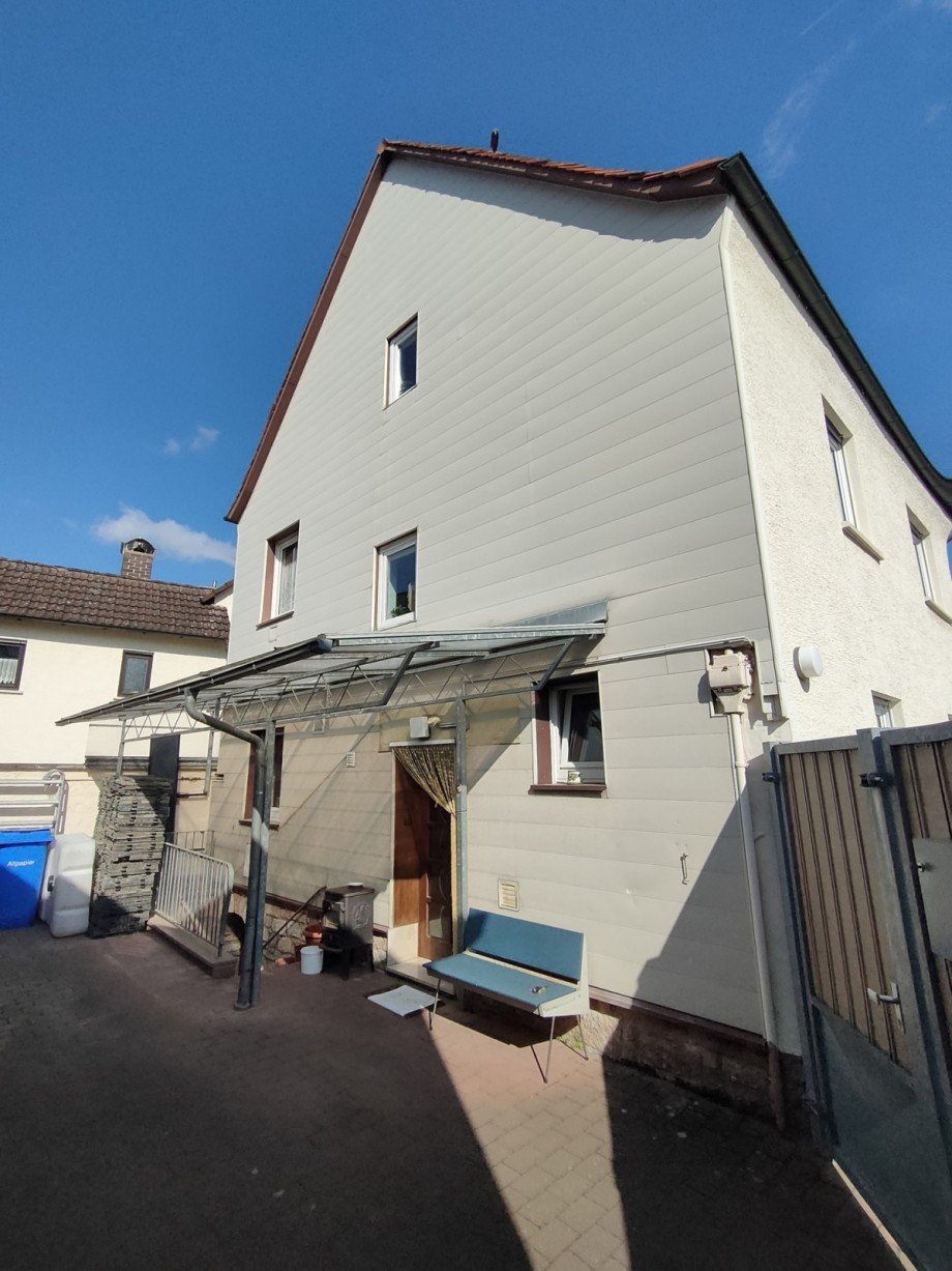 Hauseingang Einfamilienhaus Gro�ostheim