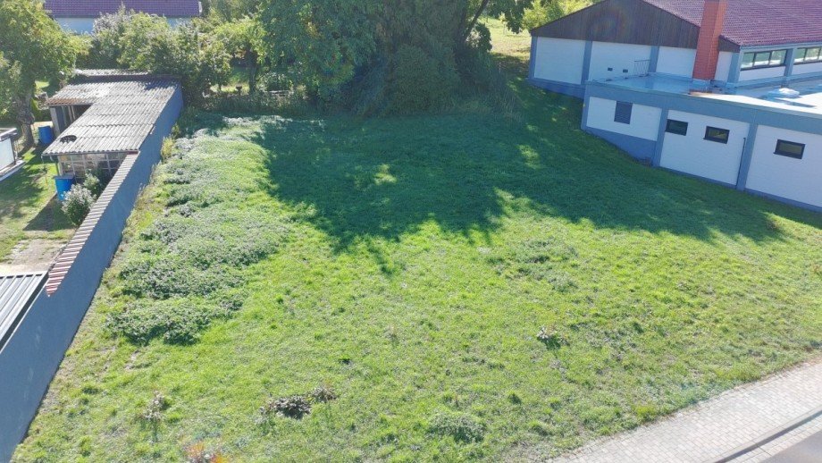 Luftaufnahme Grundst�ck Gro�ostheim