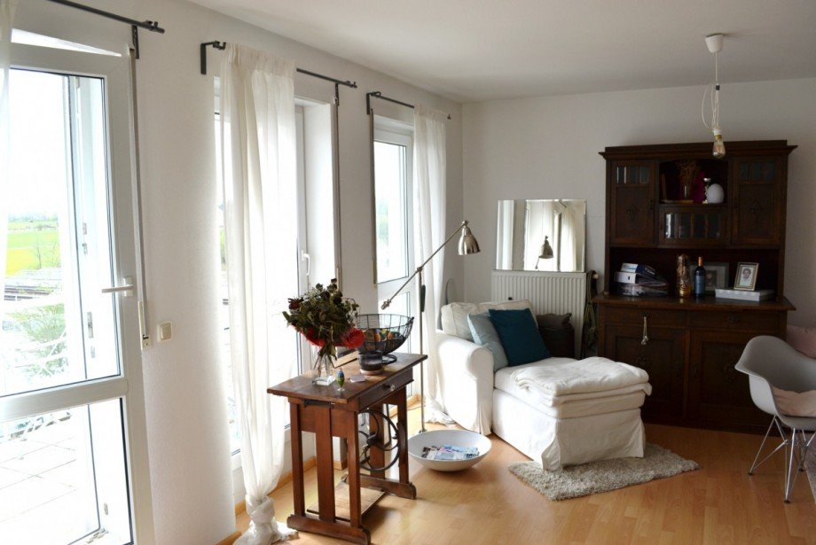 Wohnzimmer Etagenwohnung Rodgau