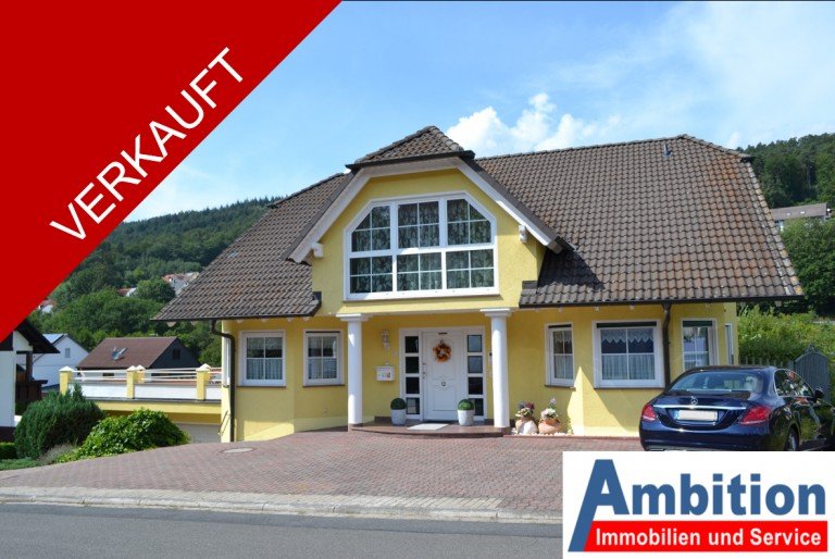 Titel Verkauft Laudenbach - Laudenbach am Main Einfamilienhaus VERKAUFT - Traumhaftes Anwesen - Pool - Sauna - Wintergarten - Hier werden Tr�ume wahr -