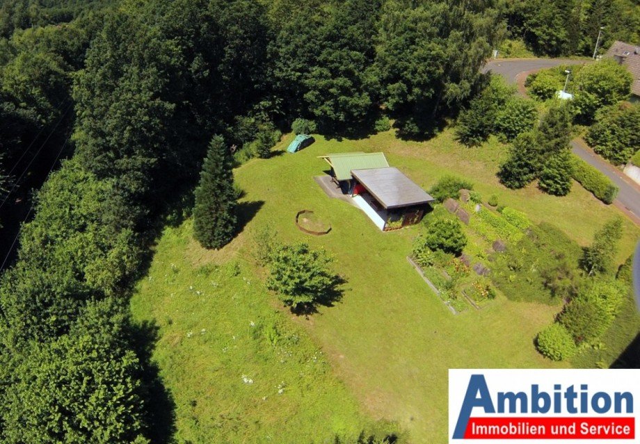 Luftaufnahme Bungalow Neuh�tten