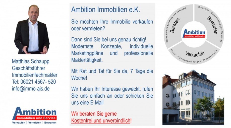 Eigenwerbung Einfamilienhaus Aschaffenburg