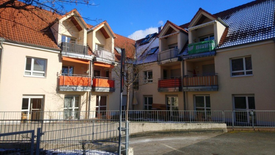 Haus von hinten Dachgeschosswohnung Obernburg am Main