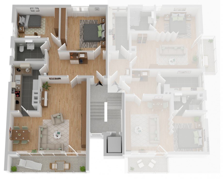 Grundriss Wohnung Breuberg