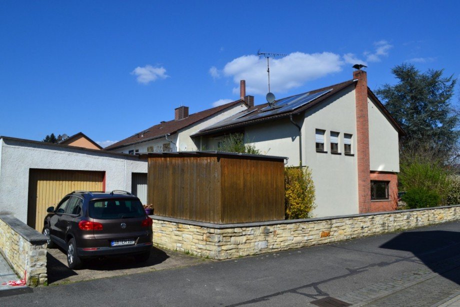 R�ckseite Doppelhaush�lfte Stockstadt am Main