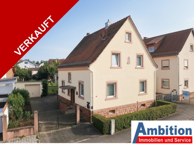 Verkauft Gro�ostheim - Gro�ostheim Einfamilienhaus VERKAUFT - Familientraum in Gro�ostheim: Gro�es Haus mit 7 Zimmern, Garage und Gartenparadies in Top-Lage