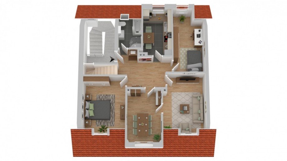 Dachgeschoss Mehrfamilienhaus Aschaffenburg