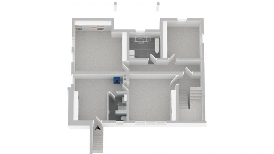 Grundriss KG Zweifamilienhaus Aschaffenburg