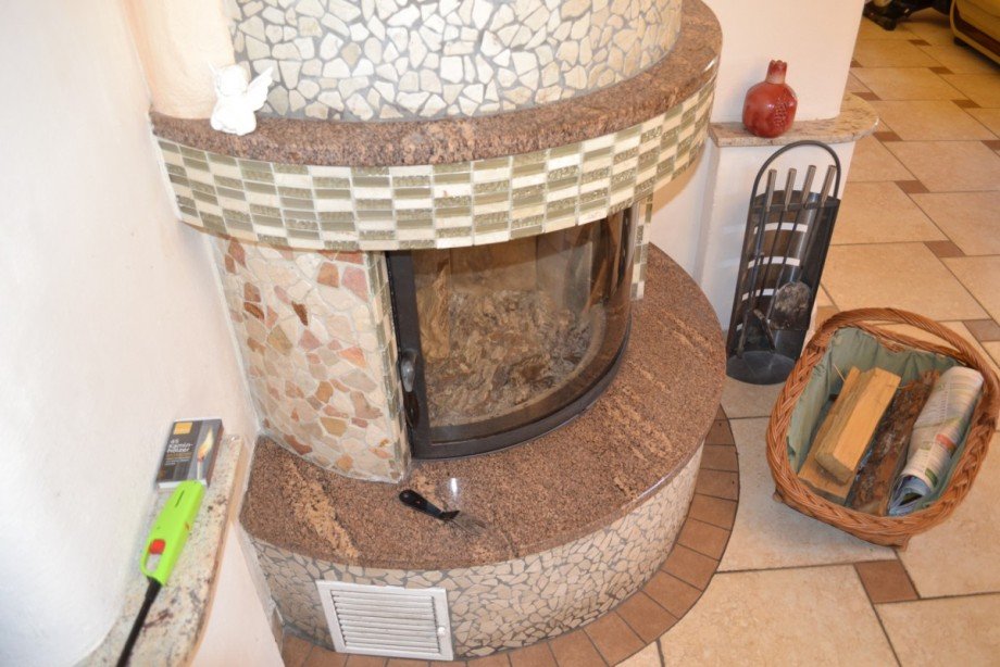 Kamin Doppelhaush�lfte Leidersbach / Ebersbach
