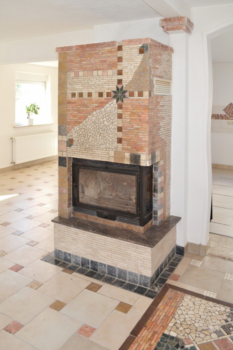 Kamin Doppelhaush�lfte Leidersbach / Ebersbach