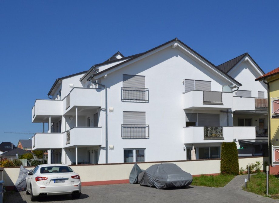 R�ckansicht Dachgeschosswohnung Mainhausen